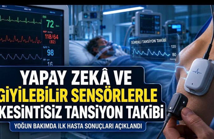 Yoğun Bakımda Yeni Dönem: Tansiyonu İğnesiz ve Kesintisiz İzlediler