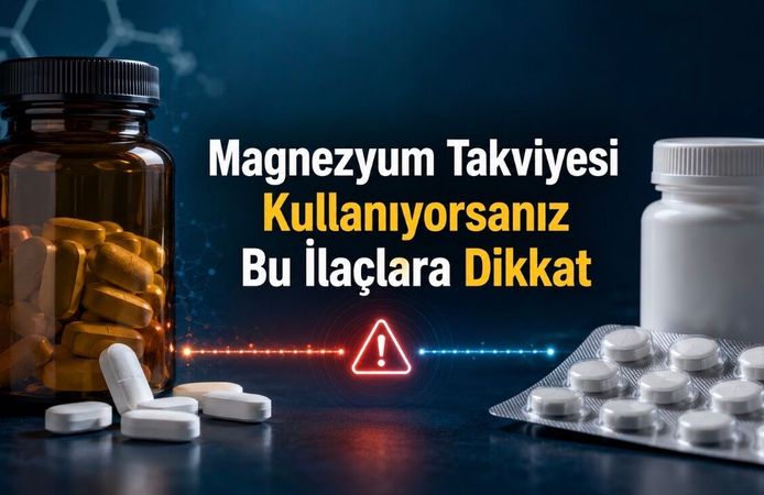 Antibiyotikten Tiroid İlacına: Magnezyumla Araya Saat Koymak Gereken İlaçlar