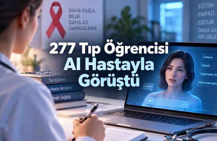 Yapay Zekâ Hasta Oldu: Türkiye’den Dikkat Çeken Tıp Eğitimi Araştırması