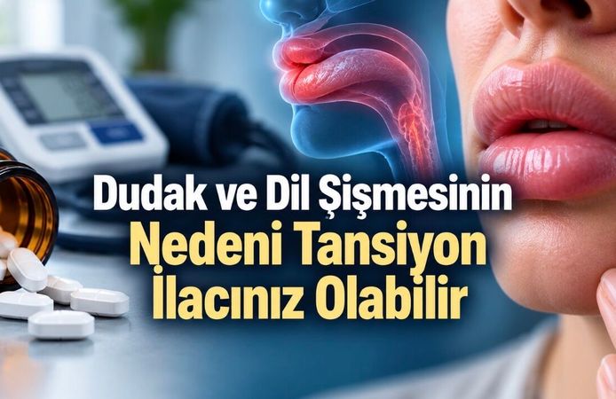 Alerji Sanılabilir: Bazı Tansiyon İlaçları Yüz ve Dili Şişirebilir