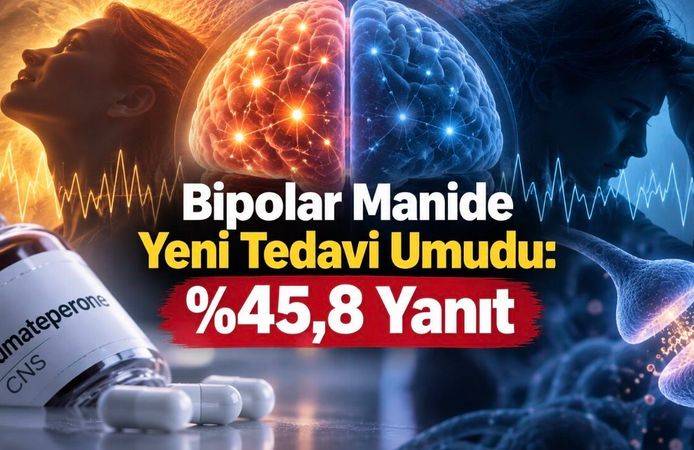 Bipolar Manide Yeni İlaç Adayı Üçüncü Günden İtibaren Etki Gösterdi