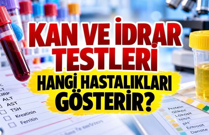 Hangi Tahlil Neyi Gösterir? Kan, İdrar ve Hormon Testleri Tablosu