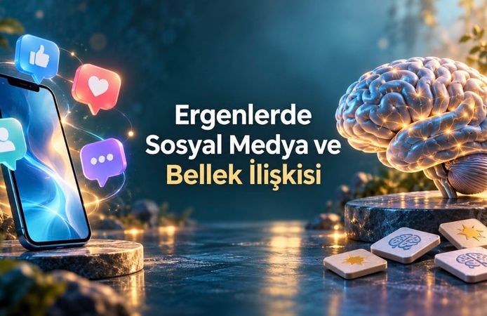 Ergenlerde sorunlu sosyal medya kullanımı ve bellek ilişkisi