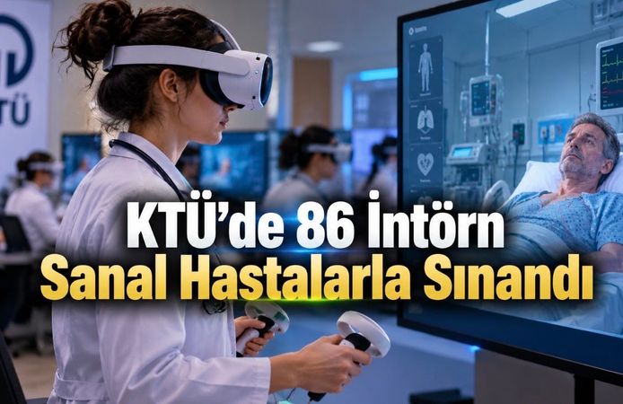 KTÜ'de Sanal Hasta Simülasyonu: Acil Tıp Stajı Sonrasında Tanı ve Vaka Yönetimi Puanları Yükseldi