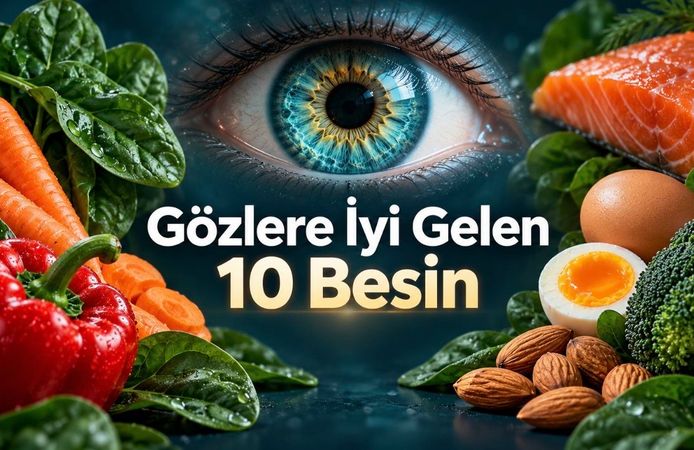 Gözlerinizi Korumak İçin Sofranızdan Eksik Etmemeniz Gereken 10 Besin