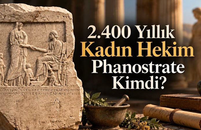 2.400 Yıllık Mezar Taşında Bir Kadın Hekimin Adı: Phanostrate Kimdi?
