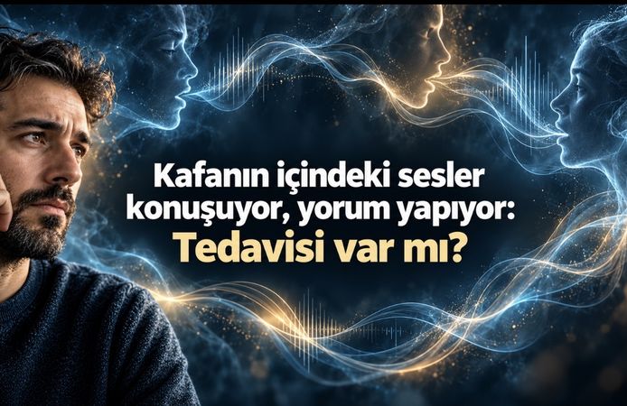 Kafanın içindeki sesler konuşuyor, yorum yapıyor: Nedeni ne, tedavisi var mı?