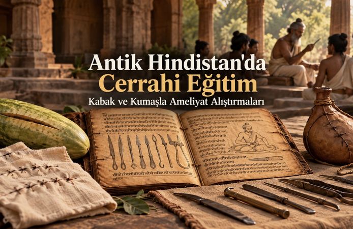 Antik Hindistan’da Cerrah Adayları Neden Kabak Kesip Kumaşa Dikiş Atıyordu?