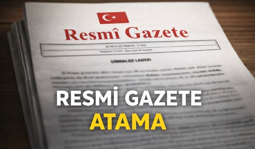 Milli Eğitim Bakanlığı’nda Üst Düzey Atama ve Görevden Almalar