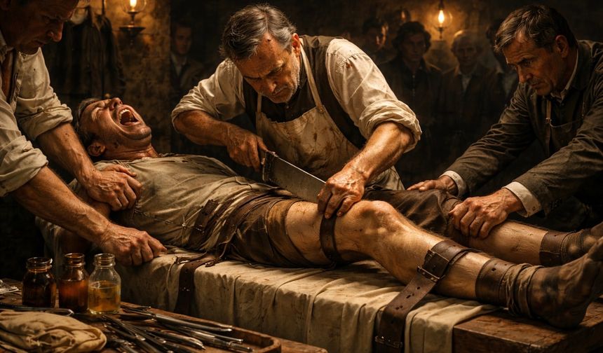 Anestezi Yokken Ameliyatlar Nasıl Yapılıyordu?