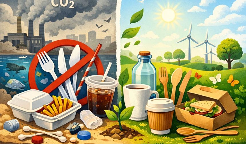 Tek Kullanımlık Plastiklere Büyük Yasak: Çatal, Pipet ve Köpük Kaplar Kalkıyor