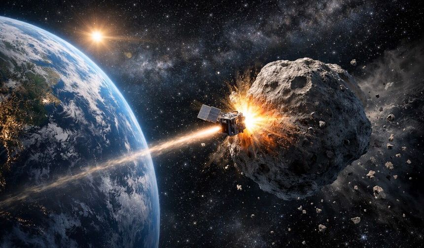 Kıyamet Senaryolarına Karşı İlk Adım: NASA Asteroitin Yörüngesini Değiştirdi