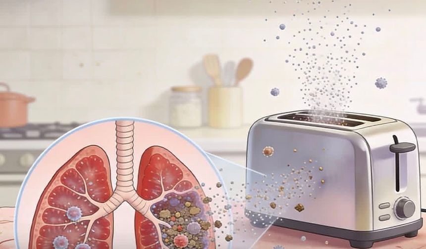Görünmez Tehlike: Ev Aletlerinden Çıkan Parçacıklar Akciğere İniyor