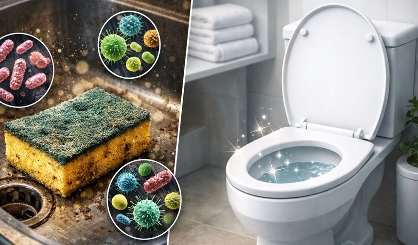 Şaşırtan Gerçek: Evde En Kirli Yer Tuvalet Değil Mutfak