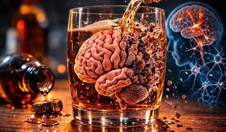 Araştırma: Günde Bir Kadeh Alkol Bile Beyni Küçültüyor