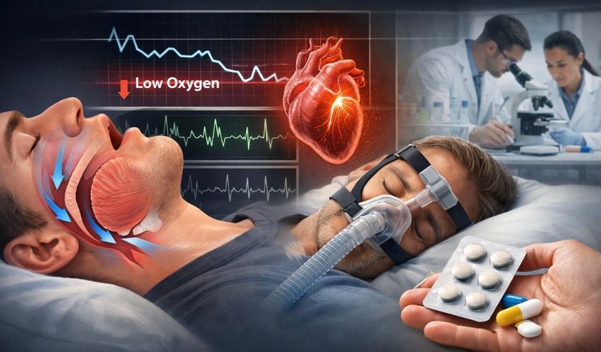 Horlama Değil, Kalp Krizi Riski: Uyku Apnesinde Devrim Niteliğinde Hap Geliştiriliyor