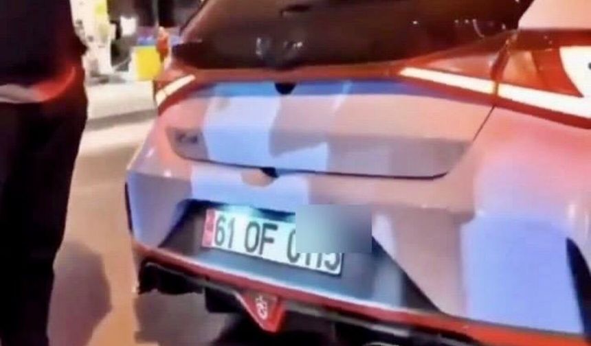 Oflu Sürücüye Rekor Ceza: Drift ve Alkole 1,2 Milyon TL