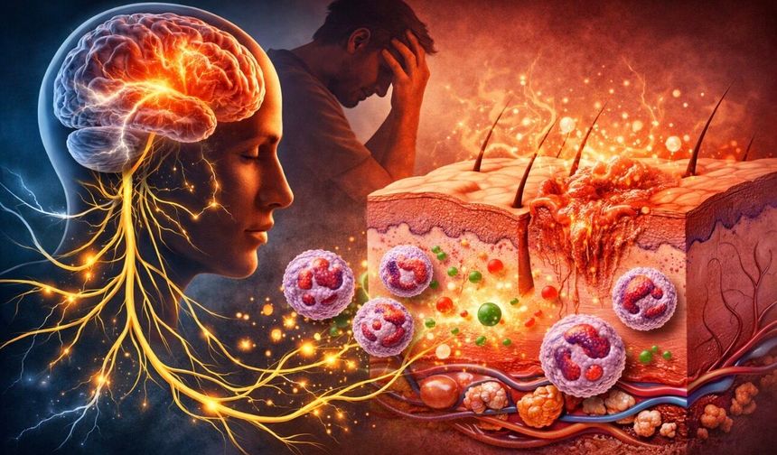 Stres Sadece Ruhu Değil Cildi de Hasta Ediyor