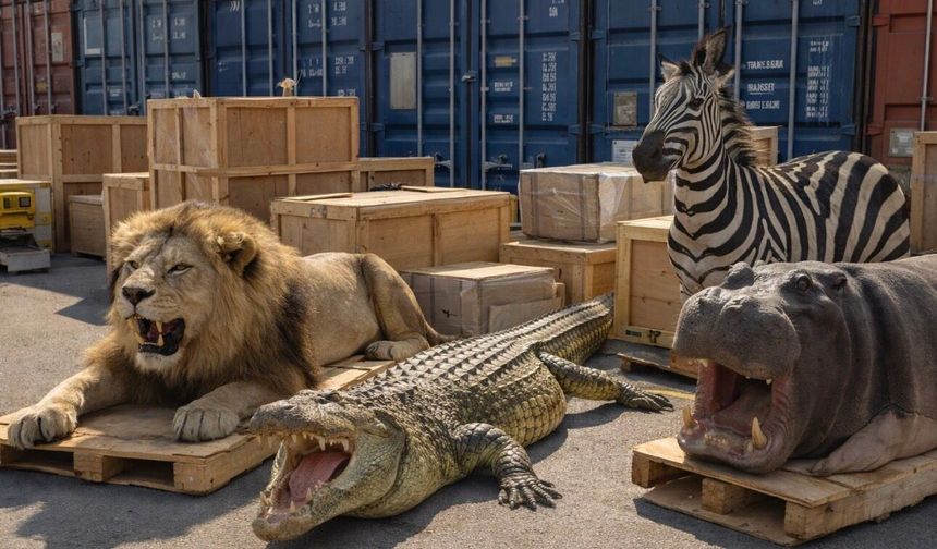 Trabzon Limanı’nda Şok Operasyon: Aslan ve Timsah Ele Geçirildi