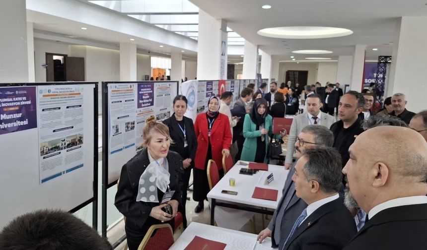 Munzur Üniversitesi, Tokat’taki Zirvede Toplumsal Katkı Vizyonuyla Öne Çıktı