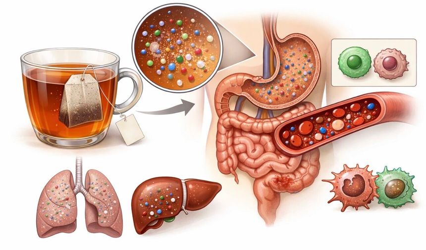 Poşet Çayda Gizli Tehlike: Bir Fincanda Milyarlarca Mikroplastik!