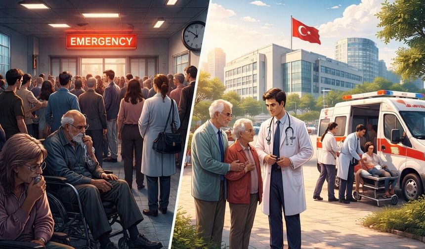 Batı’da hastalar doktor görmeden ölüyor, Türkiye sağlıkta destan yazıyor