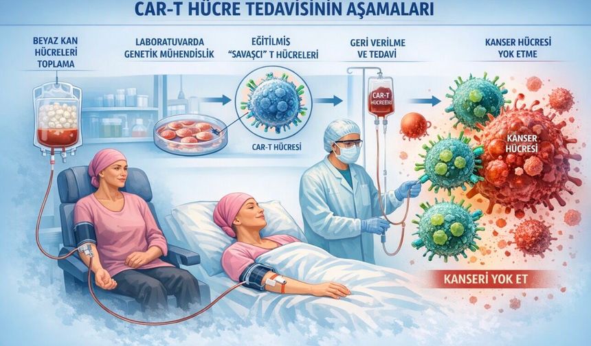 CAR-T Nedir? Kanser Tedavisinde Kişiye Özel Yeni Dönem