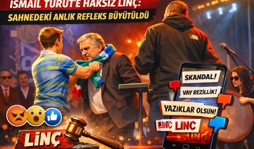 Sahnedeki Kısa An Bahane Edildi, İsmail Türüt Hedefe Kondu