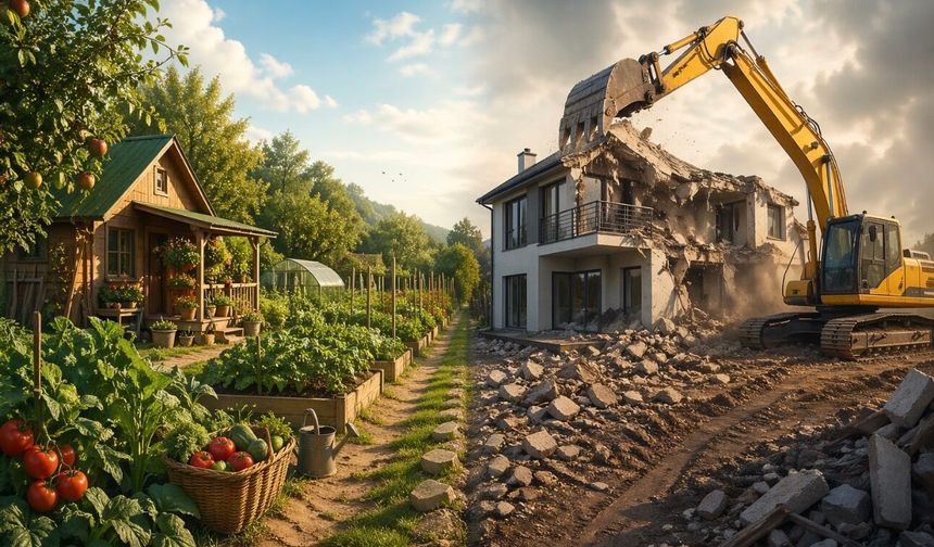 Hobi bahçesinde yeni dönem: Eken kalacak, villaya af yok