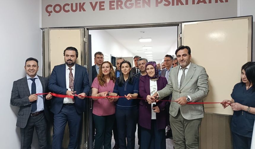 Van’da Doğu Anadolu’nun İlk Kapalı Çocuk ve Ergen Psikiyatri Servisi Açıldı