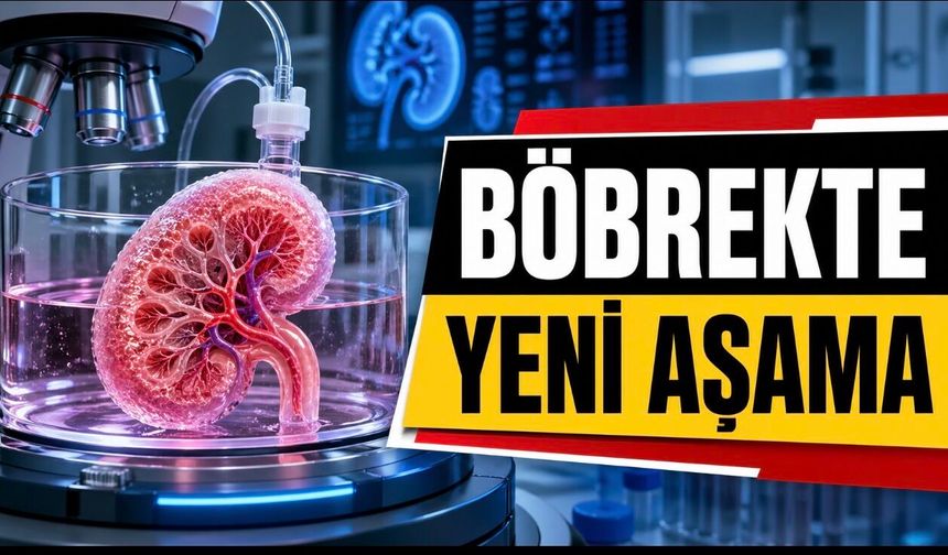 Laboratuvarda Böbreğe Giden Yolda Kritik Eşik Aşıldı