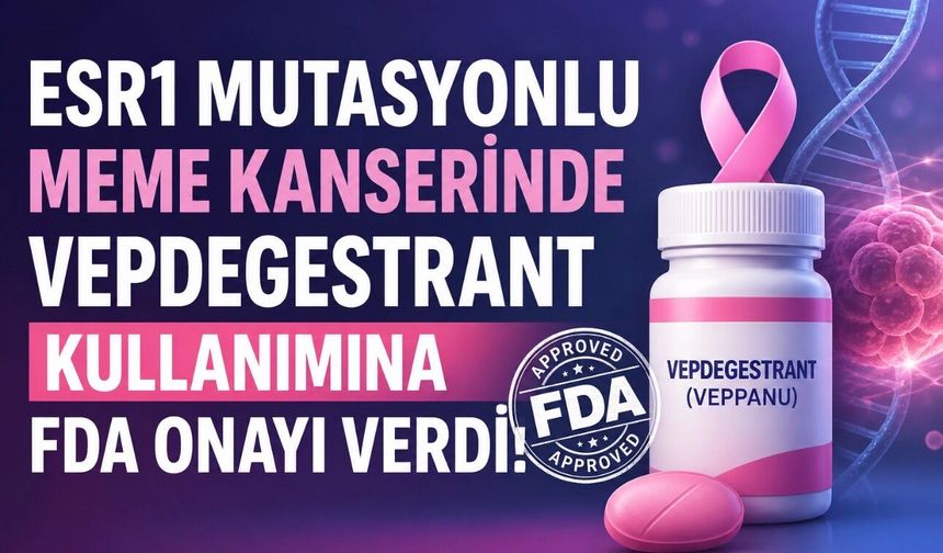 Meme Kanserinde Yeni FDA Onayı: ESR1 Mutasyonunda Vepdegestrant Dönemi Başladı