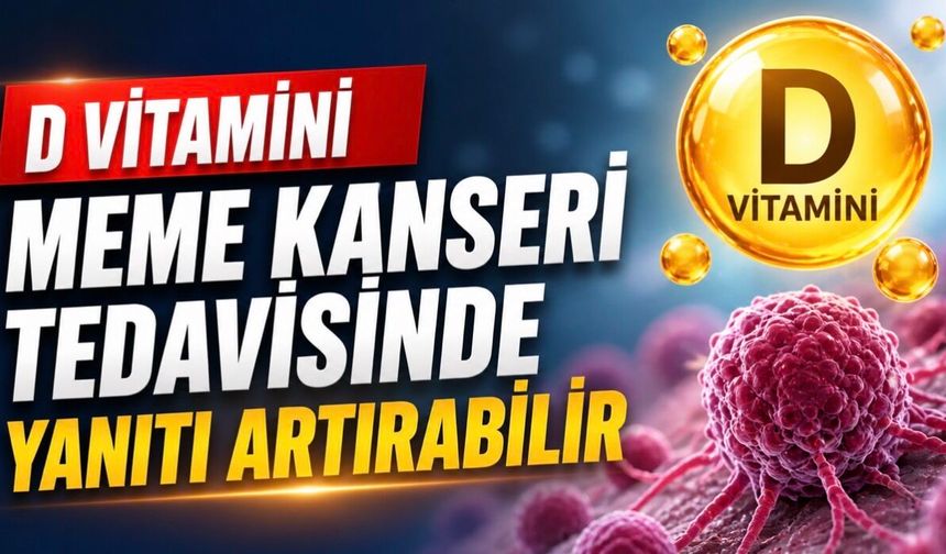 D Vitamini Seviyesi Meme Kanseri Tedavisinde Kritik Olabilir