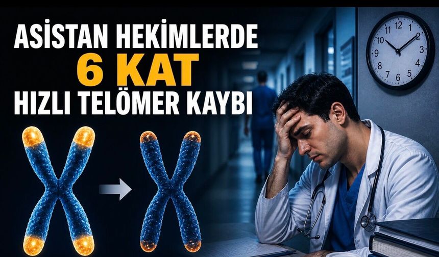 Asistan Hekimlerde 6 Kat Hızlı Telomer Kaybı