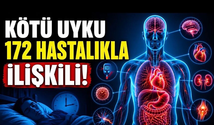 Uyku Düzeni Alarmı: 172 Hastalıkla Bağlantı Araştırmada İncelendi
