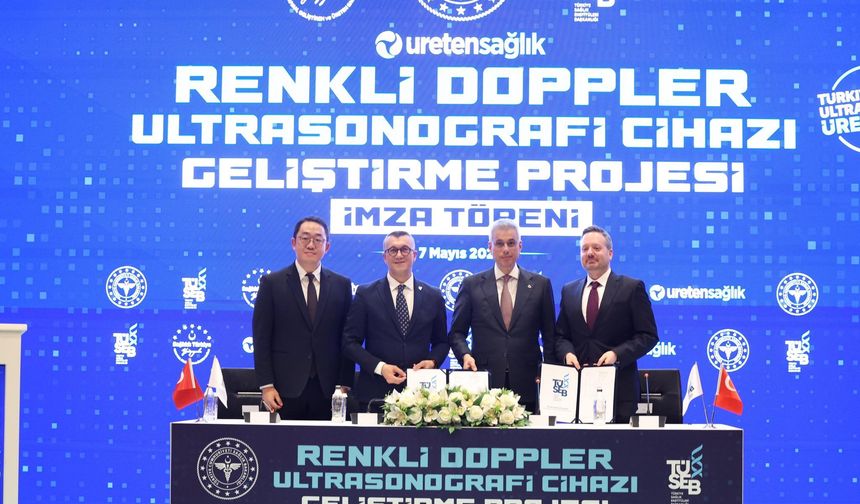 Sağlıkta Yerli Üretim Hamlesi: Renkli Doppler USG İçin İmzalar Atıldı