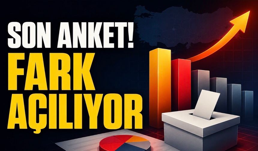 Son Seçim Anketinde AK Parti Önde: CHP ile Fark 4 Puanı Aştı