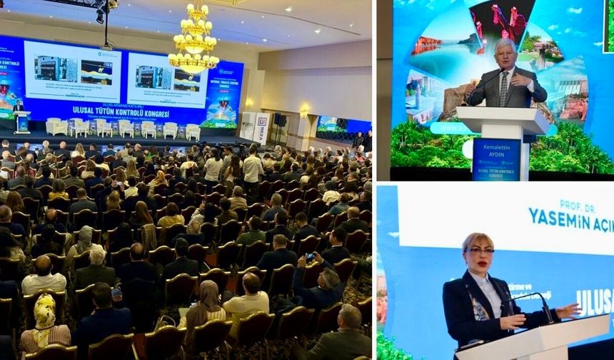 Elazığ’da Uluslararası Katılımlı Ulusal Tütün Kontrolü Kongresi’nin Açılışı Yapıldı