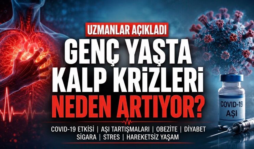 Genç Yaşta Kalp Krizleri Neden Artıyor? COVID Etkisi, Yaşam Tarzı ve Gizli Riskler Mercek Altında
