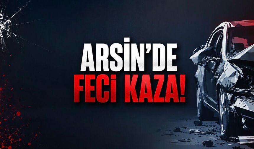 Arsin’de İki Otomobil Çarpıştı: 2 Kişi Ağır Yaralandı