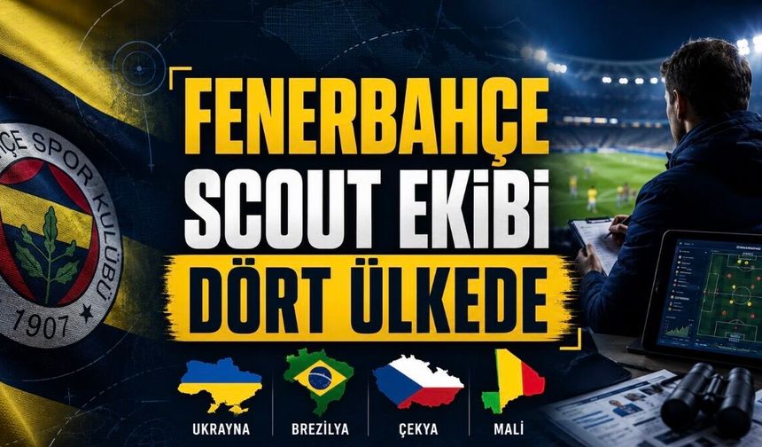 Fenerbahçe scout ekibi dört ülkede! Sarı-lacivertlilerin radarındaki genç yıldız adayları