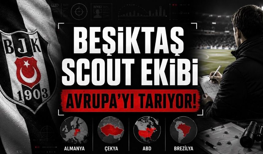 Beşiktaş scout ekibi Avrupa’yı tarıyor! Siyah-beyazlıların radarındaki 5 genç yetenek