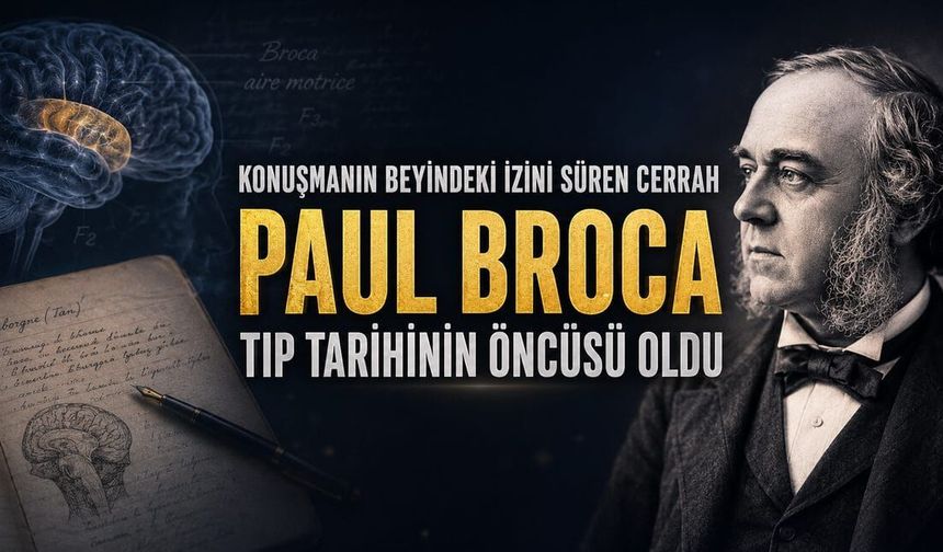 Konuşmanın Beyindeki İzini Süren Cerrah: Paul Broca