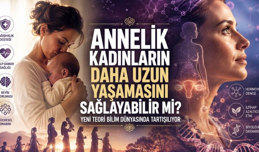 Annelik Kadınların Daha Uzun Yaşamasını Sağlayabilir mi? Yeni Teori Bilim Dünyasında Tartışılıyor