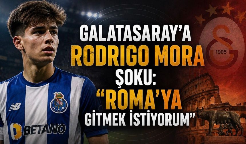 Porto’nun Yıldızı Rodrigo Mora Tercihini Yaptı: Galatasaray’a Ret İddiası