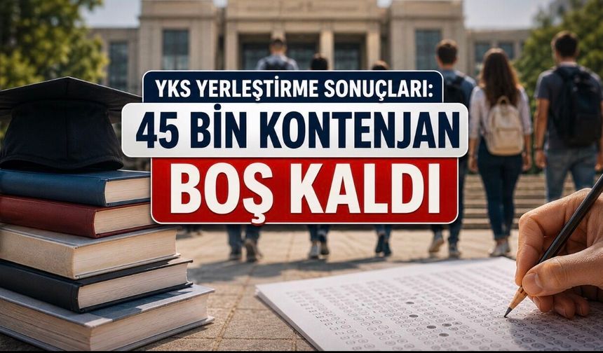 YKS yerleştirmelerinde dikkat çeken tablo: Devlet doldu, vakıfta 35 bin kontenjan boş kaldı