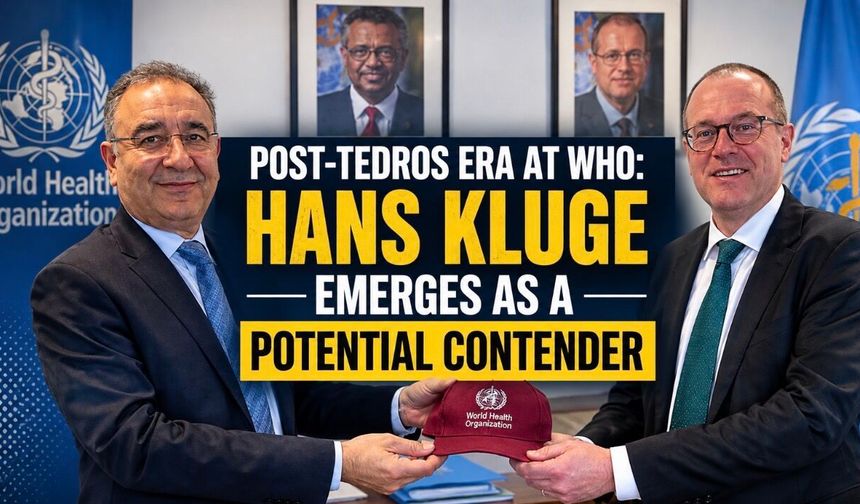 Who will succeed Tedros as head of the WHO? Hans Kluge's name is attracting attention.