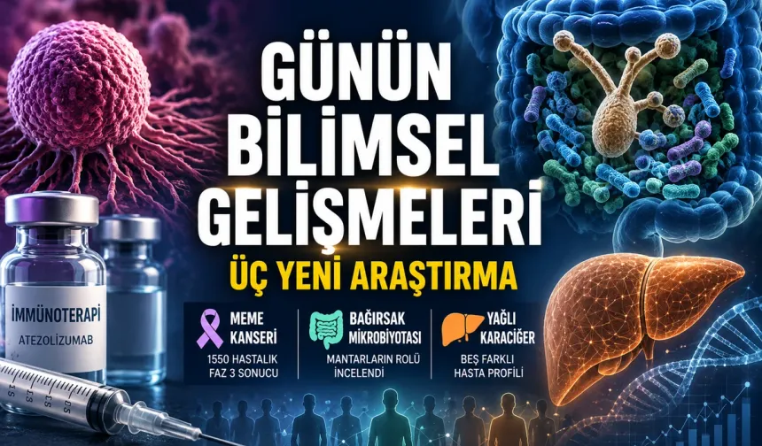 Günün Bilimsel Gelişmeleri: Kanser, Bağırsak ve Yağlı Karaciğerde Üç Yeni Araştırma