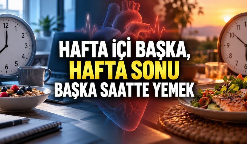 Hafta İçi Başka, Hafta Sonu Başka Saatte Yemek: 104 Bin Kişilik Araştırmadan Dikkat Çeken Sonuç