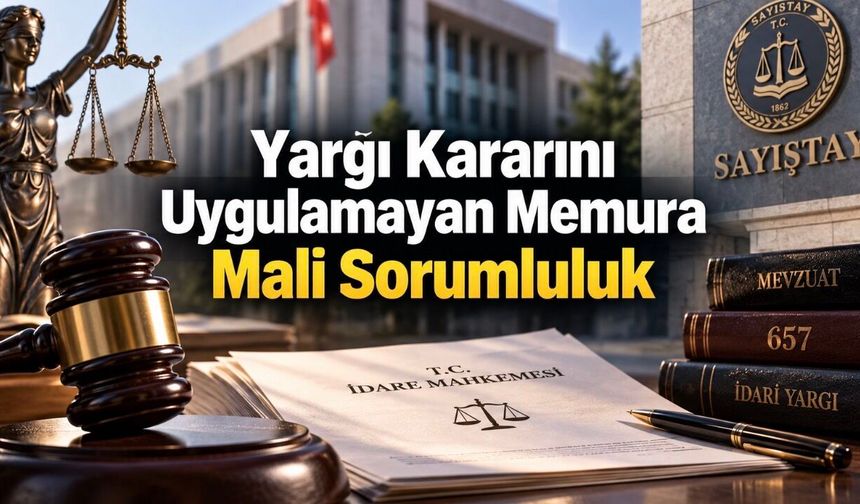 Mahkeme Kararını Uygulamayan Memur Tazminatı Cebinden Ödeyebilir
